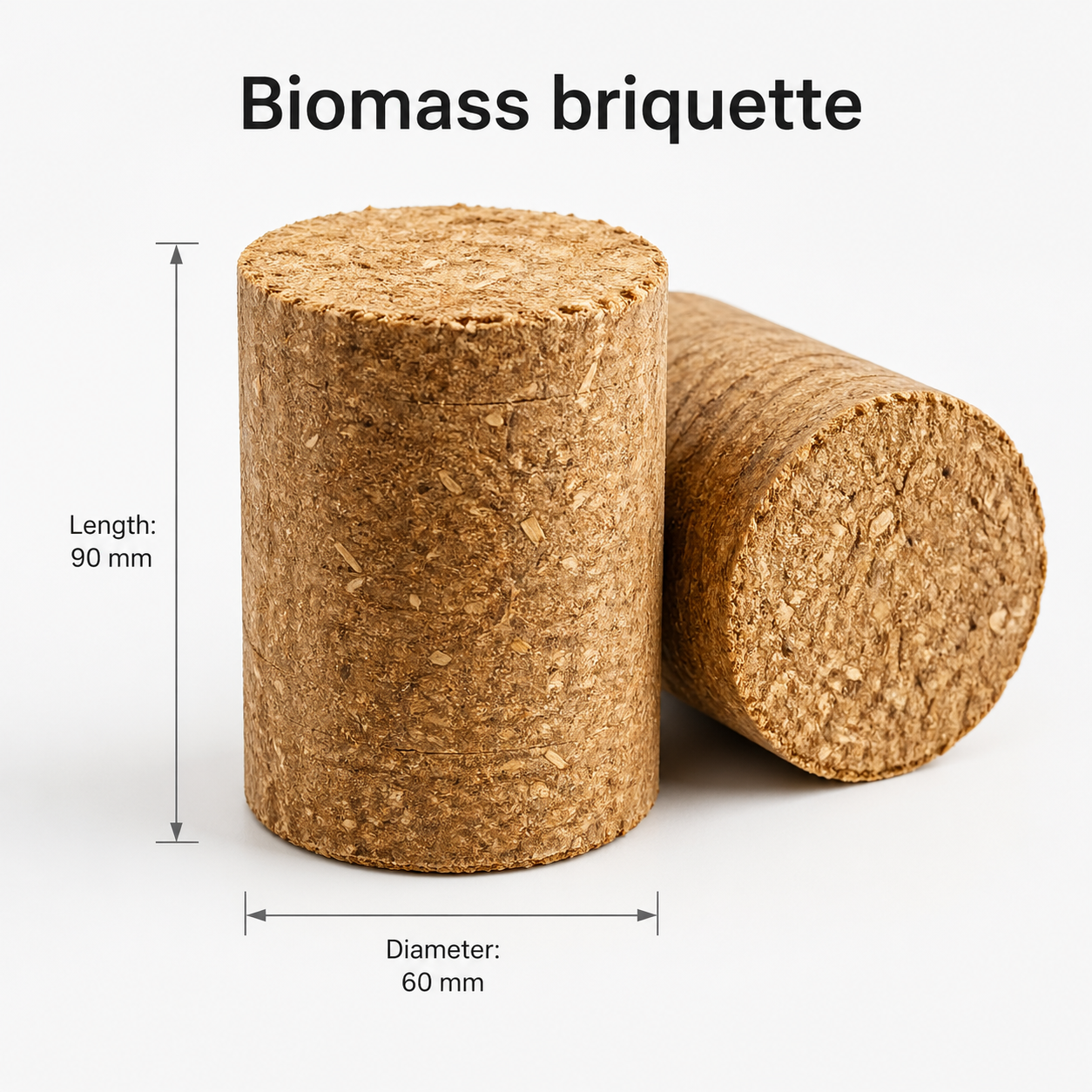 Biomass Briquettes Block
